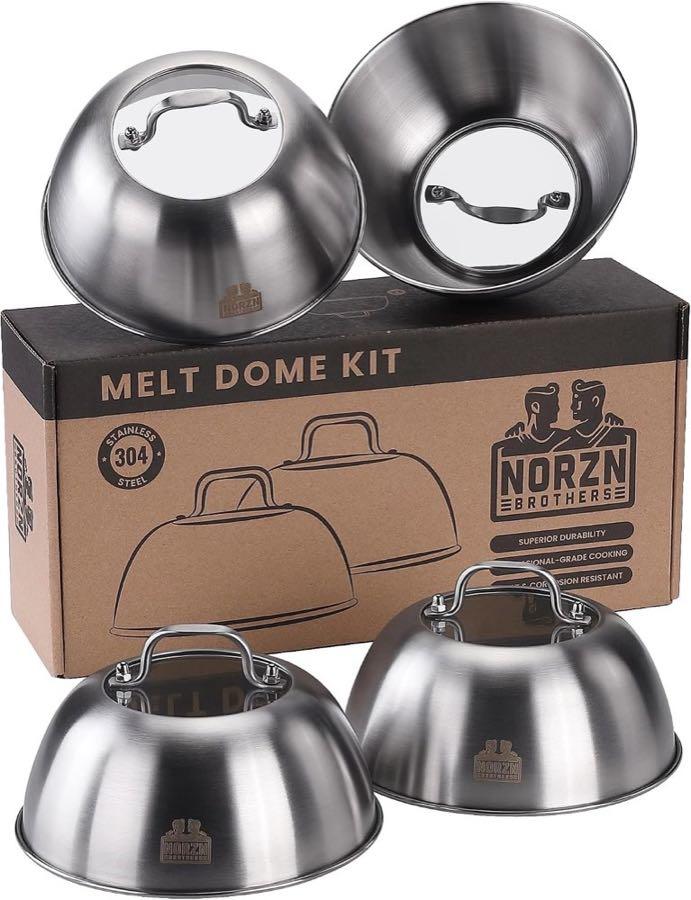 NORZN 4er Burgerglocke mit Glasfenster