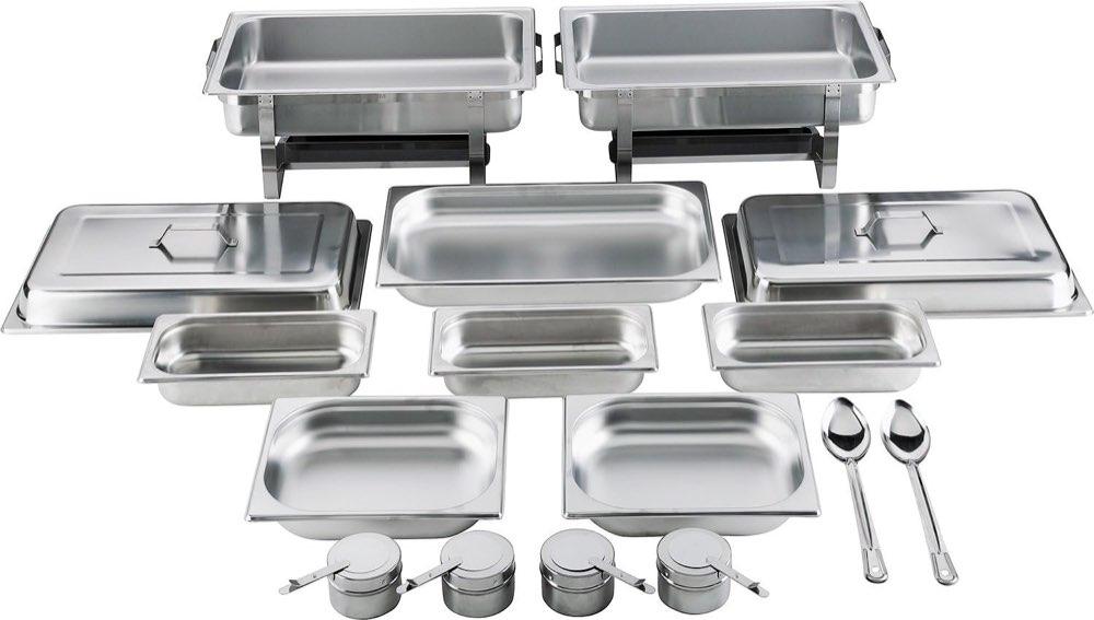 BATANIA 2 Chafing Dishes 14-teilig