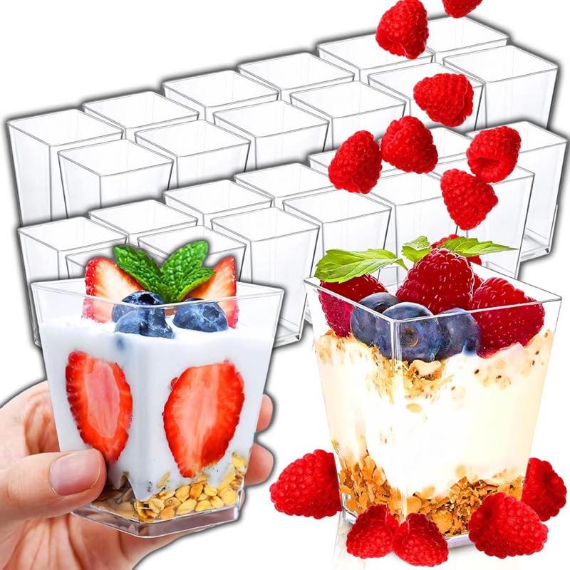 Retoo Desserttassen 25×150 ml PS