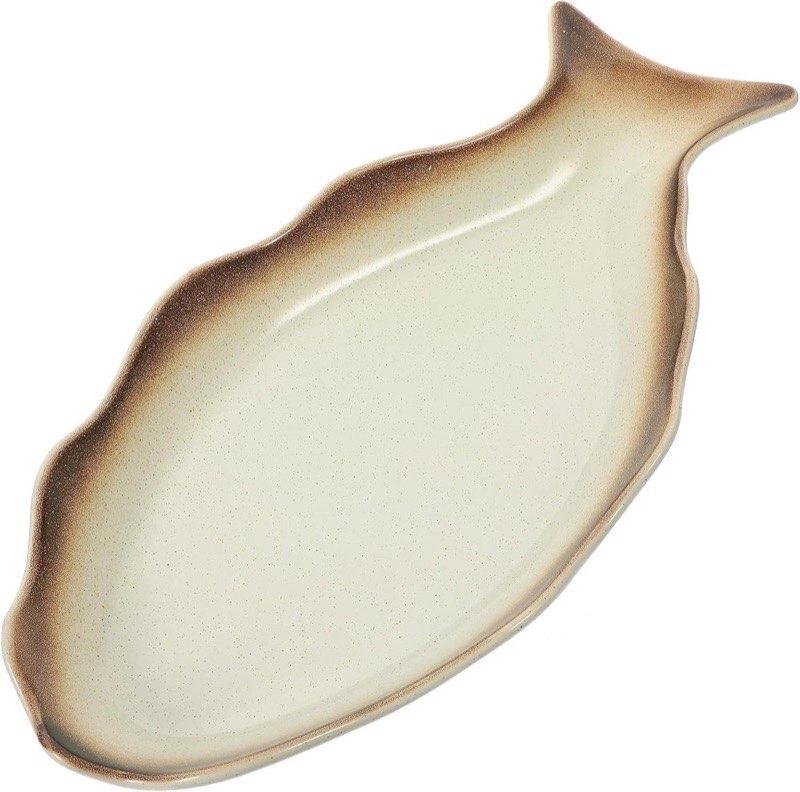 ADOCARN Keramik Fischteller 36×18 cm