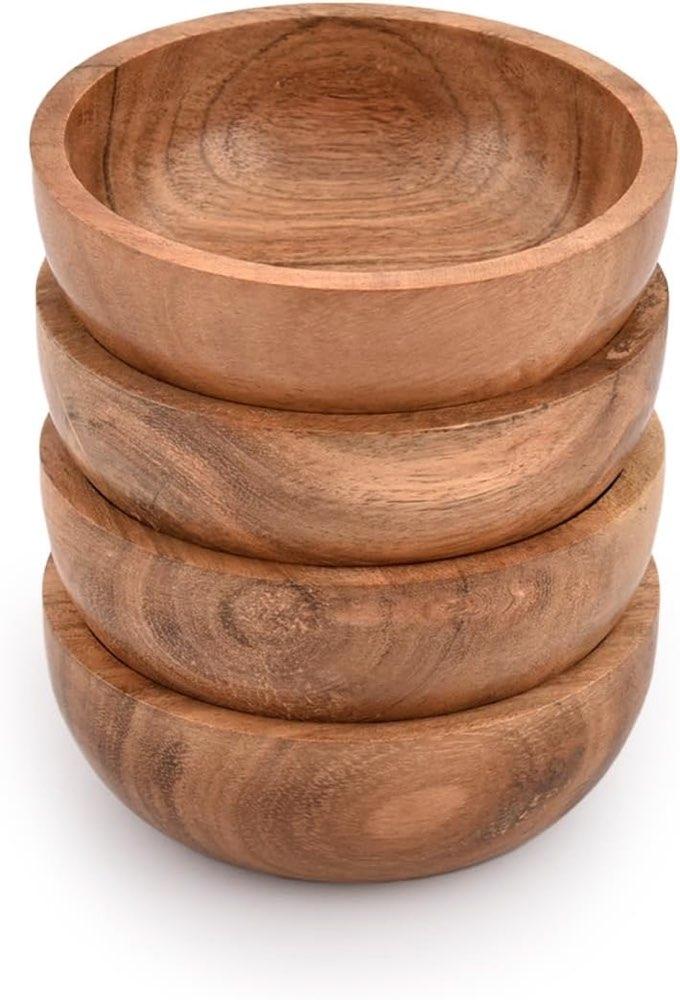 Samhita Akazie Snackschalen 4er 10,2 cm