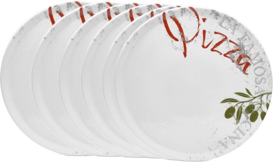 Van Well Pizzateller 6er Set Ø 33 cm Famosa