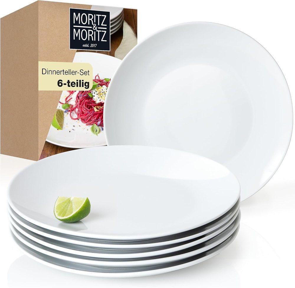 Moritz & Moritz Speiseteller 6× Ø 27 cm