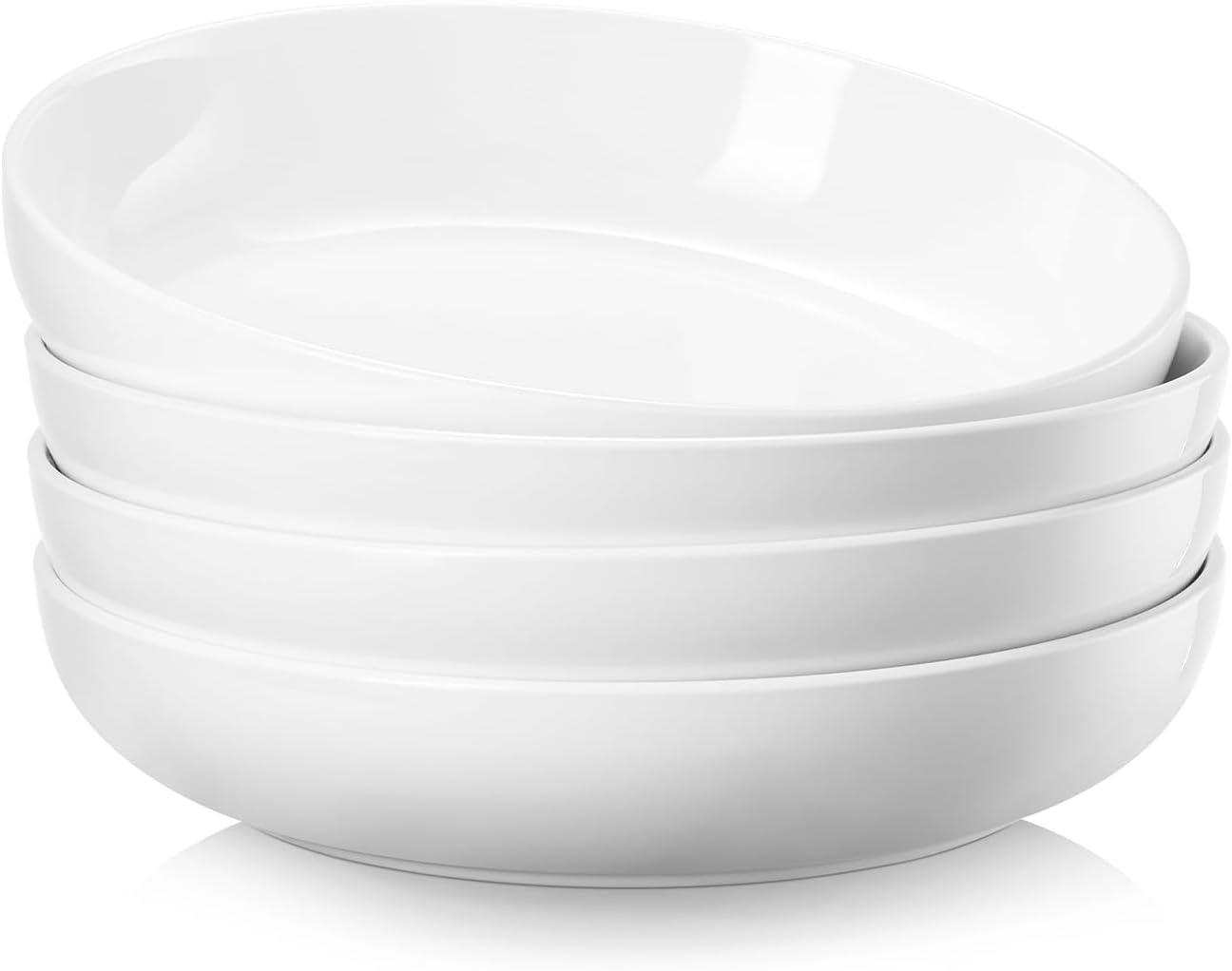 Jassceram Pastateller 4× 1400 ml Ø 25 cm