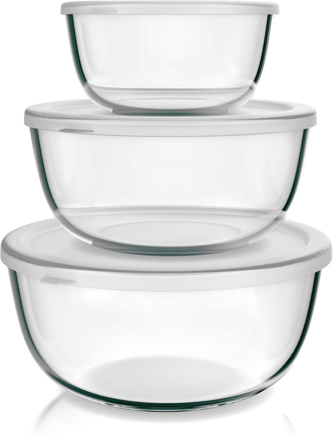 Glas vs. Porzellan Salatschüssel im direkten Vergleich