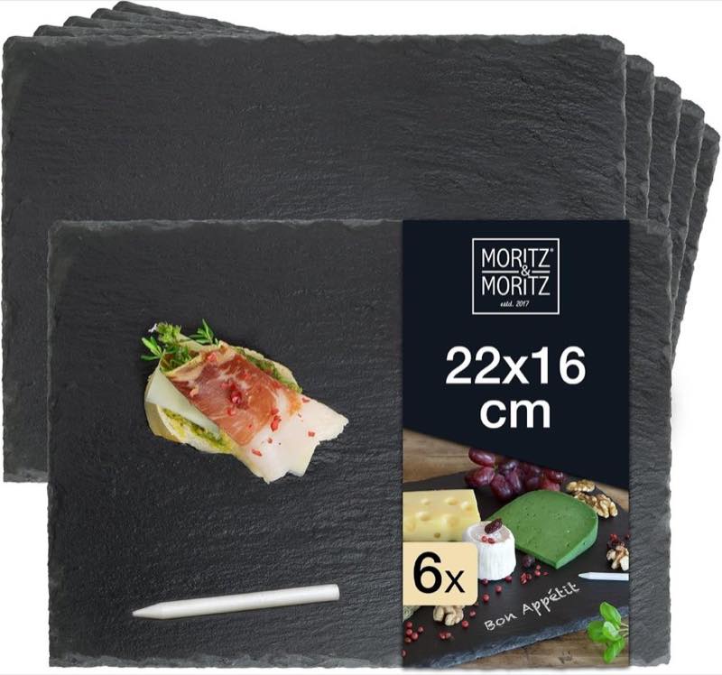 Moritz & Moritz Schieferplatte 6×22×16 cm