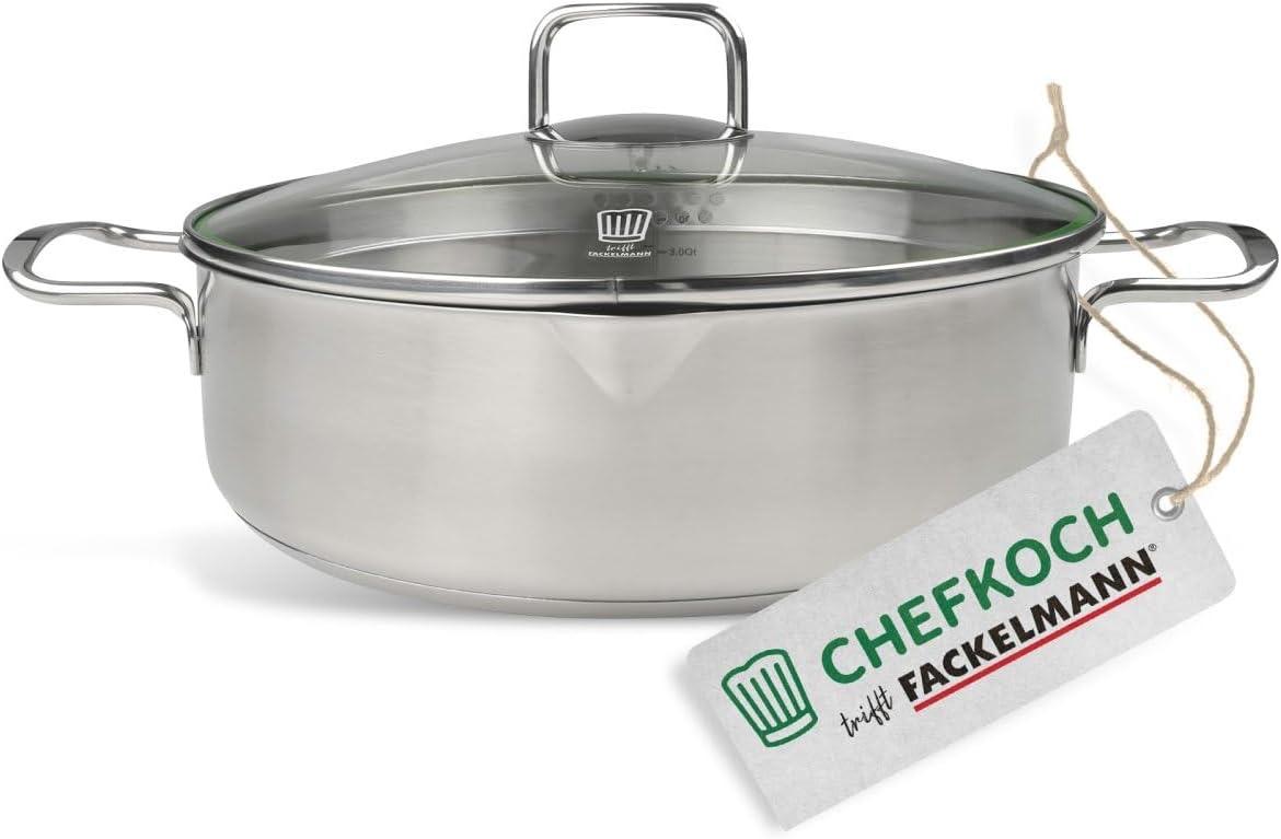Fackelmann x Chefkoch Servierpfanne 28 cm