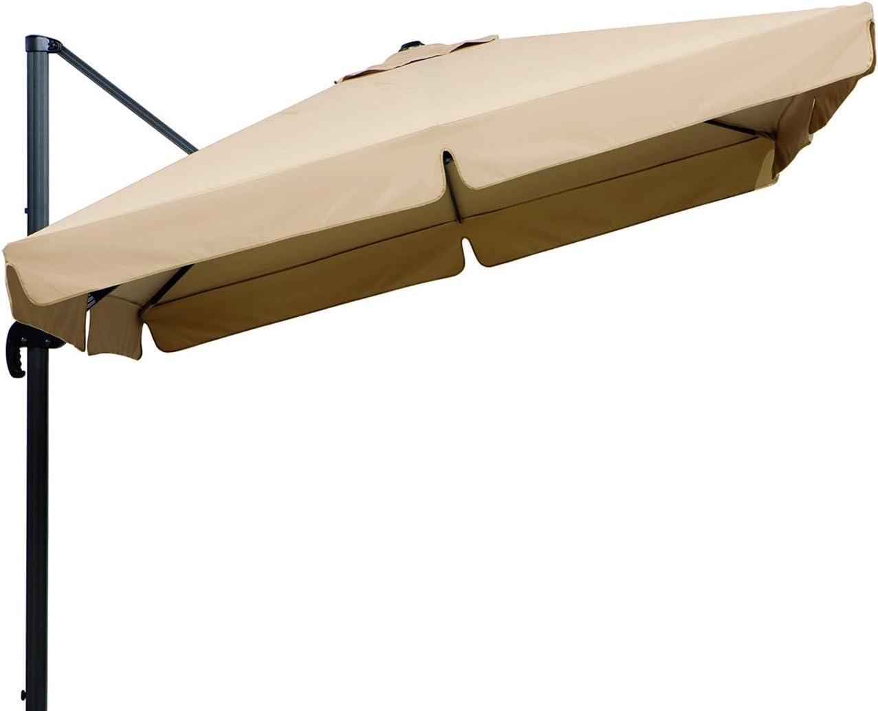 Schneider Sonnenschirme – Testsieger Schneider Rhodos 300×300 cm Natur