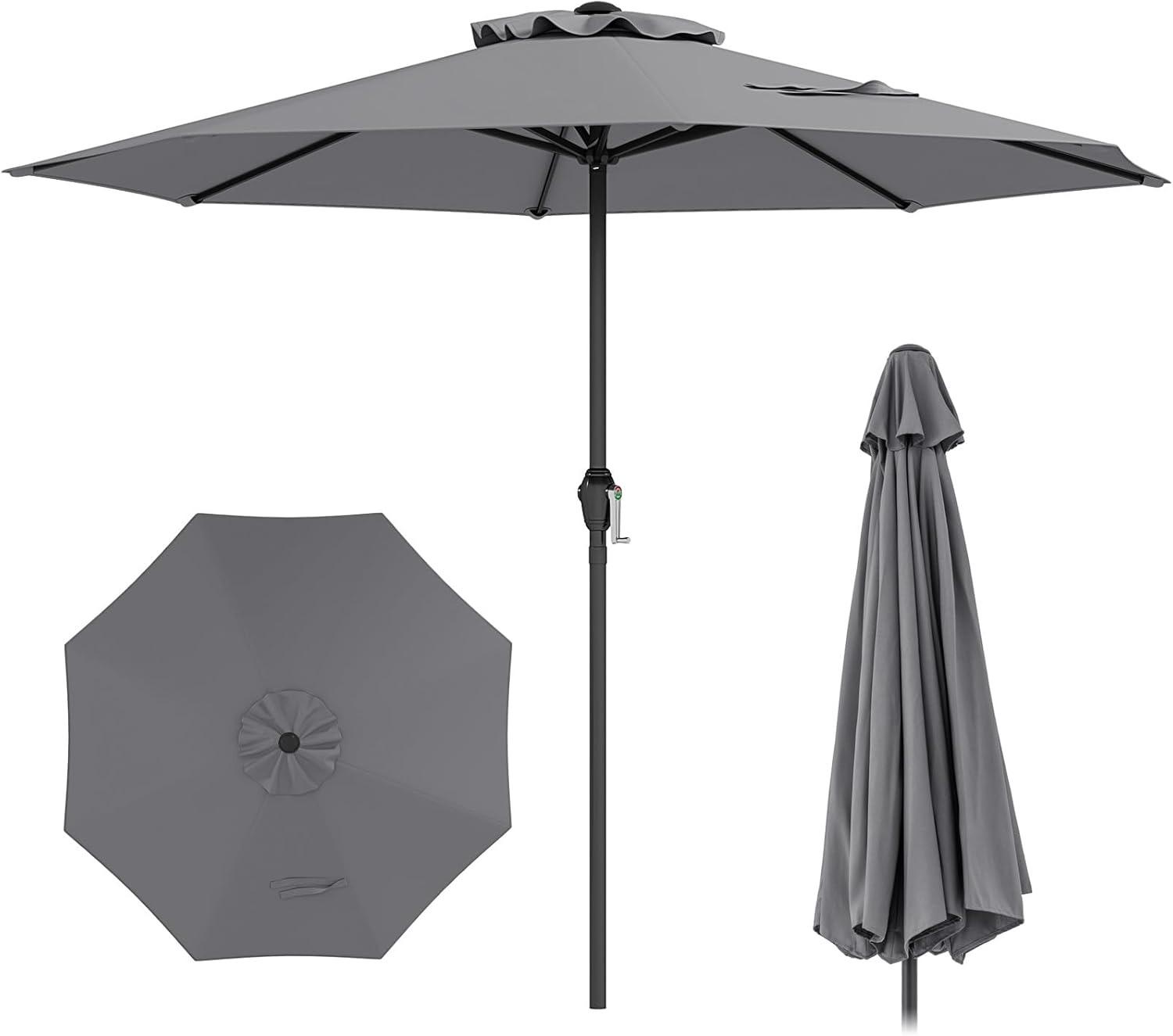 Sonnenschirme 250 cm – Testsieger COSTWAY Ø 250 cm Kurbel