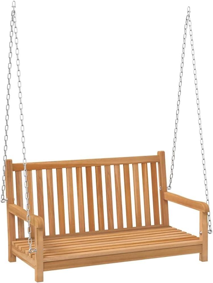 Hollywoodschaukel Holz – vidaXL Teak Massiv Hollywoodschaukel Hängebank