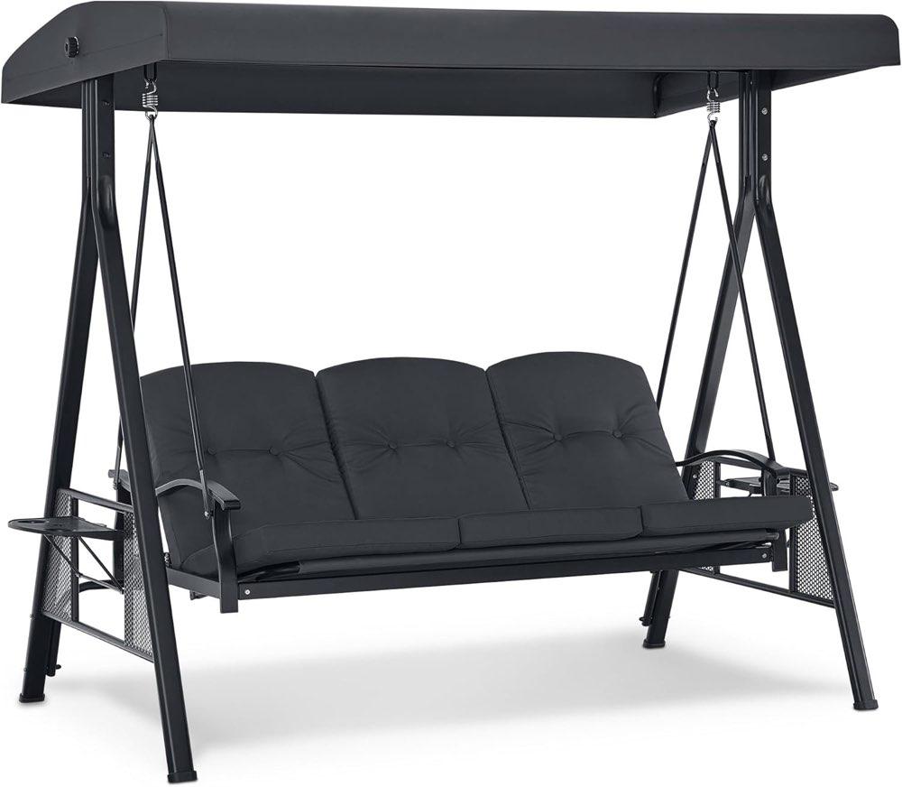 Hollywoodschaukel mit Liegefunktion – MCombo Hollywoodschaukel 4093
