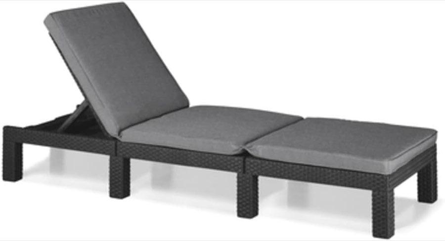 Sonnenliegen Rattan – Allibert by Keter Daytona Deluxe