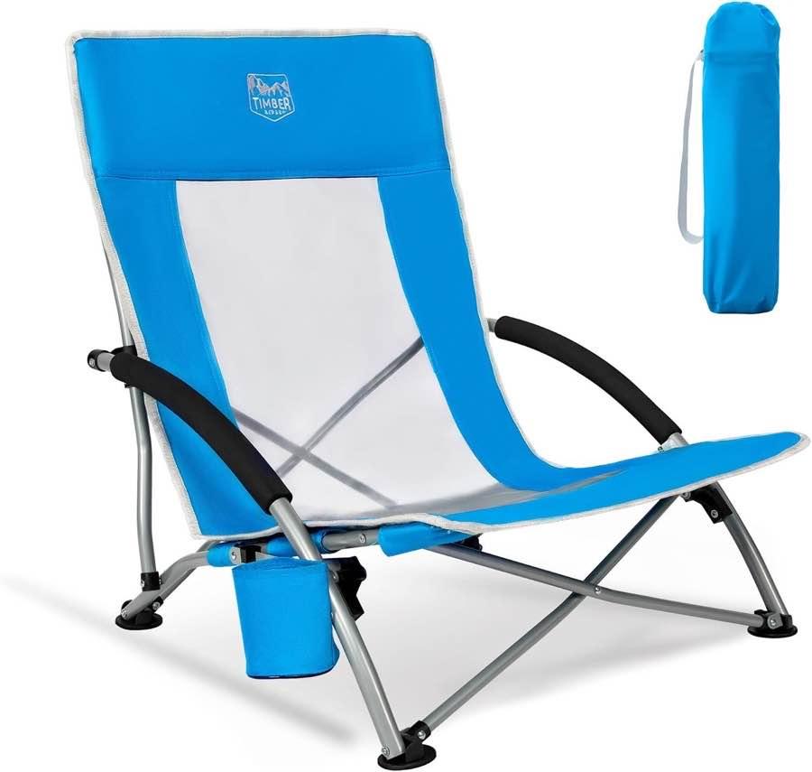 Strandstuhl Test: Specs, Last, Sitzhöhe ohne Labor