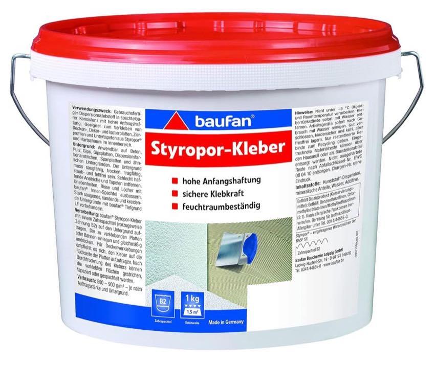 Styroporkleber – Testsieger Baufan Styroporkleber 14 kg
