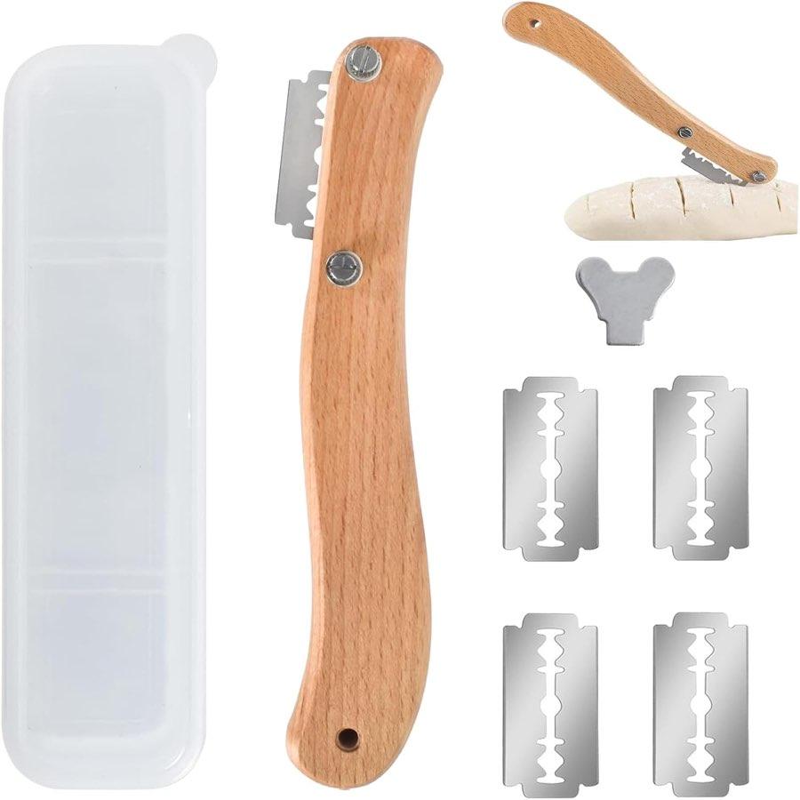 HRMGJH Holz-Bäckermesser mit Box