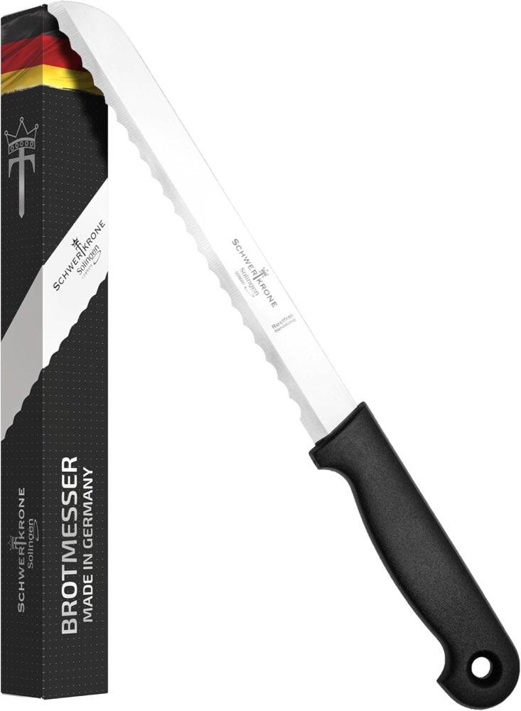 Schwertkrone Brotmesser Solingen 17 cm