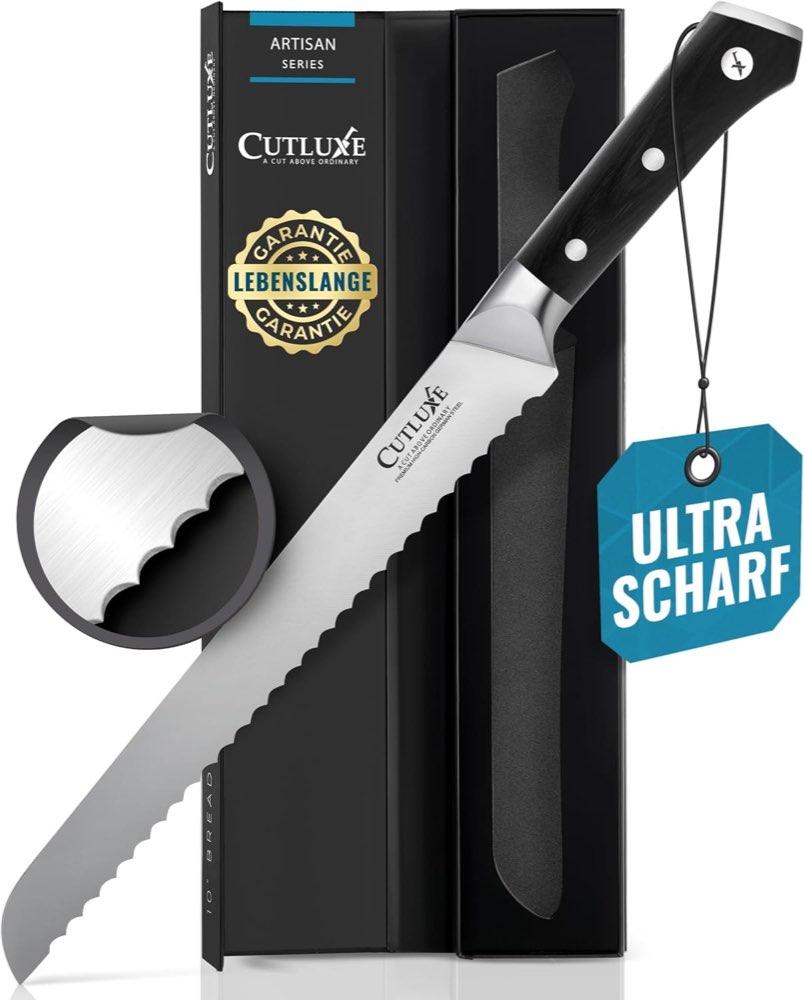 Cutluxe Brotmesser 25 cm Wellenschliff