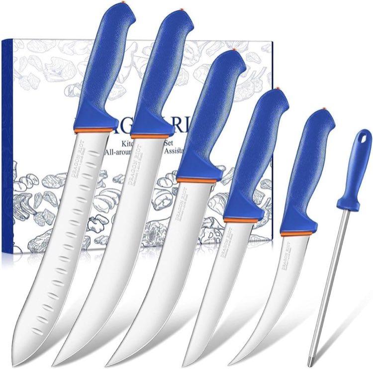 DRAGON RIOT Metzgermesser Set 6-teilig