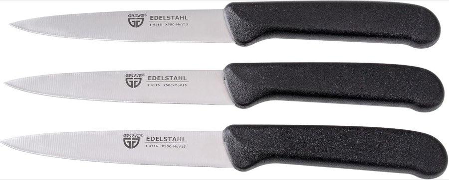 GRÄWE Gemüsemesser 3er Set