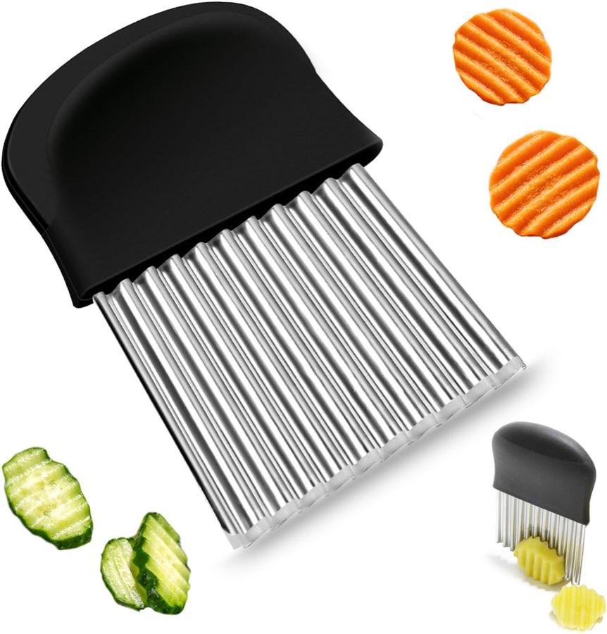 AIOUNIYA Wellenschneider Schwarz - Produktbild