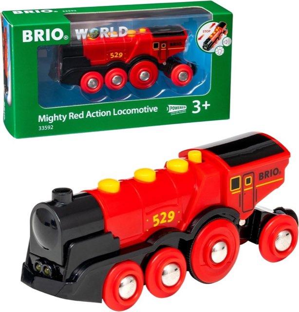 BRIO Rote Lola Batterielok 33592