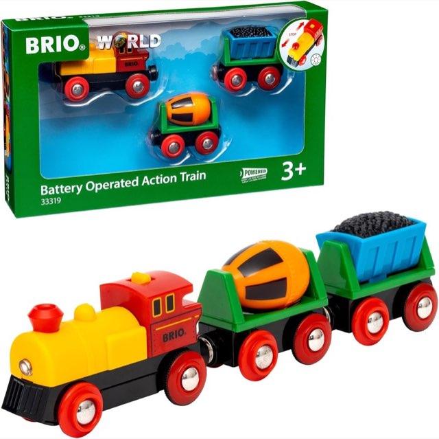 BRIO Zug mit Batterielok 33319
