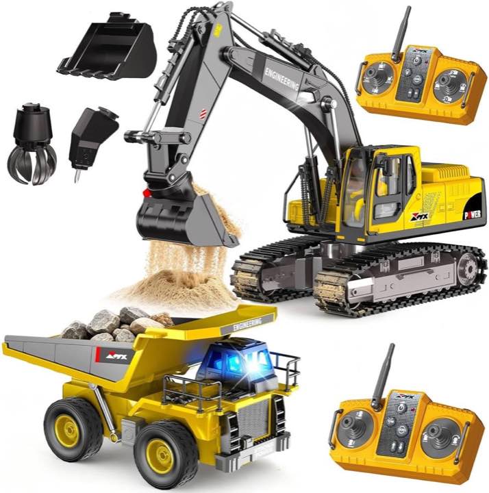 GraceDuck Bagger- und Lkw-Set