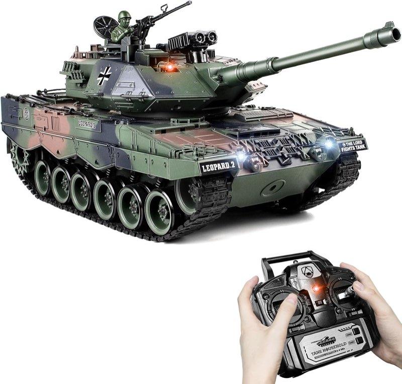 Supdex Leopard II grün 1:18