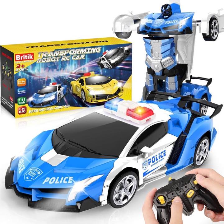 Britik Transform-Polizeiauto