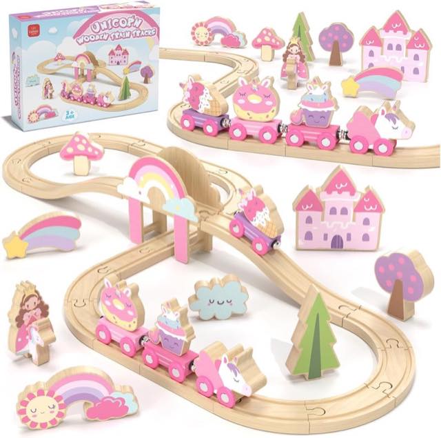 Lehoo Castle Einhorn-Zugset, 38 Teile