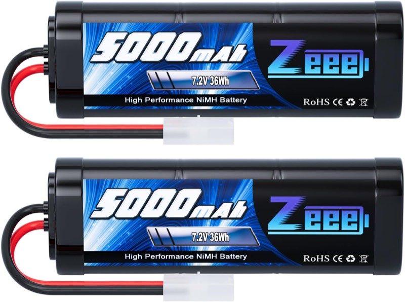 Zeee NiMH 7,2 V 5000 mAh, 2 Stück