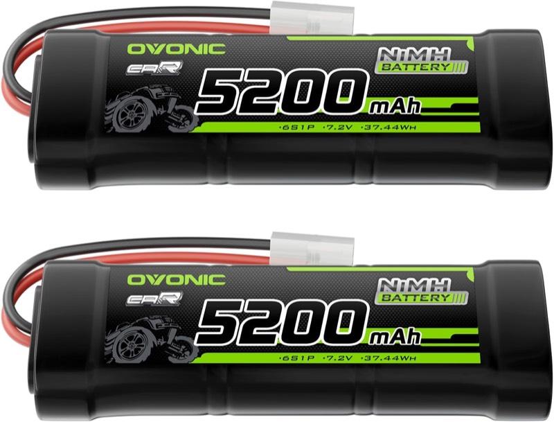 OVONIC NiMH 7,2 V 5200 mAh, 2 Stück