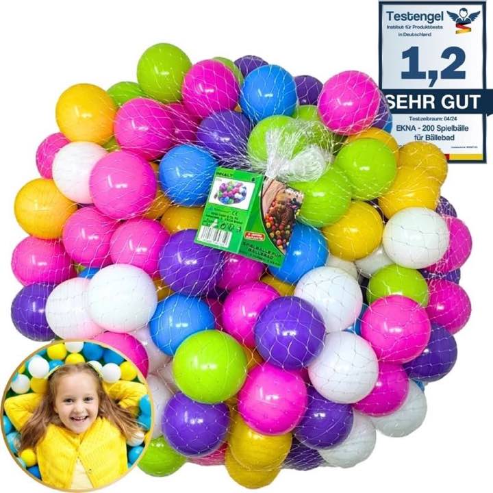 EKNA Spielbälle für Bällebad, Ø 5,5 cm