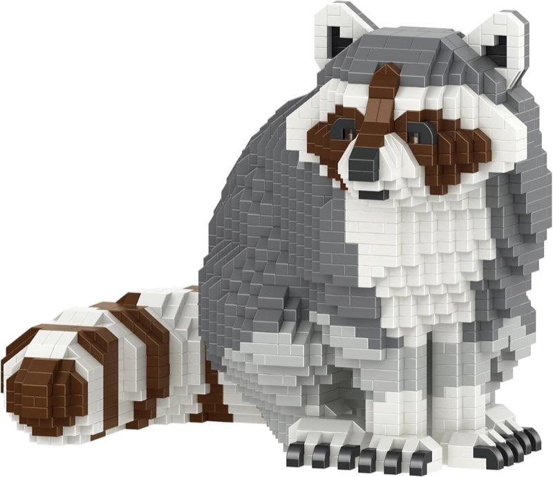 Waschbär Diamond Blocks