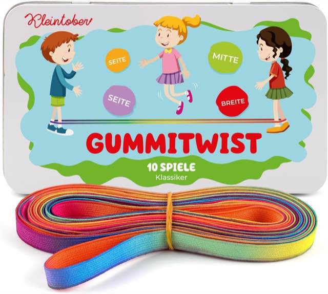 Kleintober Gummitwist mit Anleitung