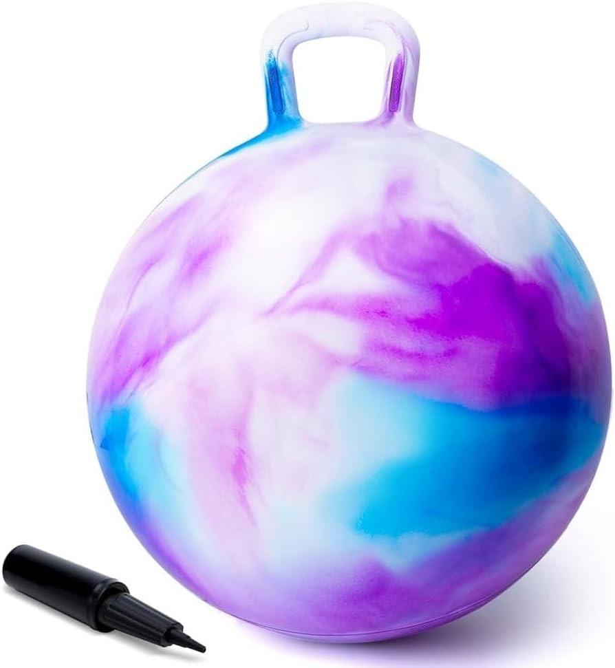 U&C Planet Hüpfball 55 cm violett