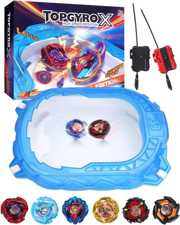 X-Arena Starter-Set, 6 Tops und Schutzdach