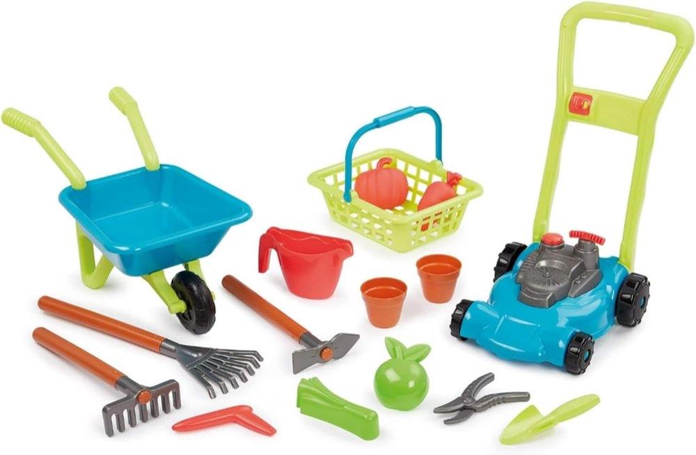 Ecoiffier 4585 Garten-Set mit Rasenmäher