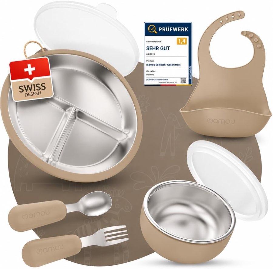 MAMOU mamou Edelstahl-Set mit Deckel