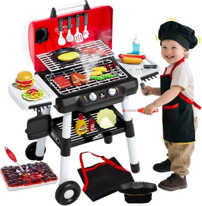 Jisejima Barbecue-Grill mit Rauch, Klang und Licht