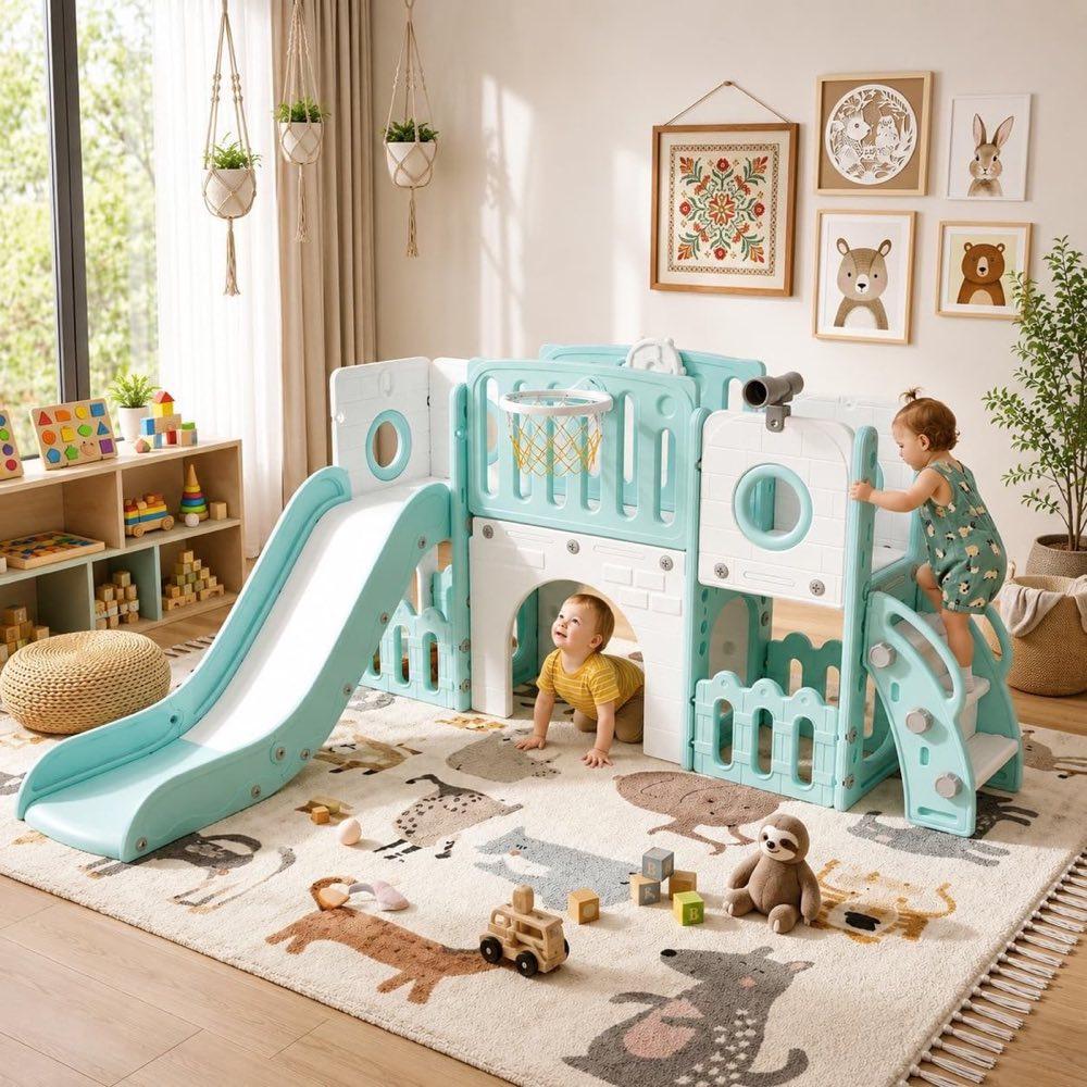 MAMIZO MAMIZO 9-in-1 Kinderrutsche