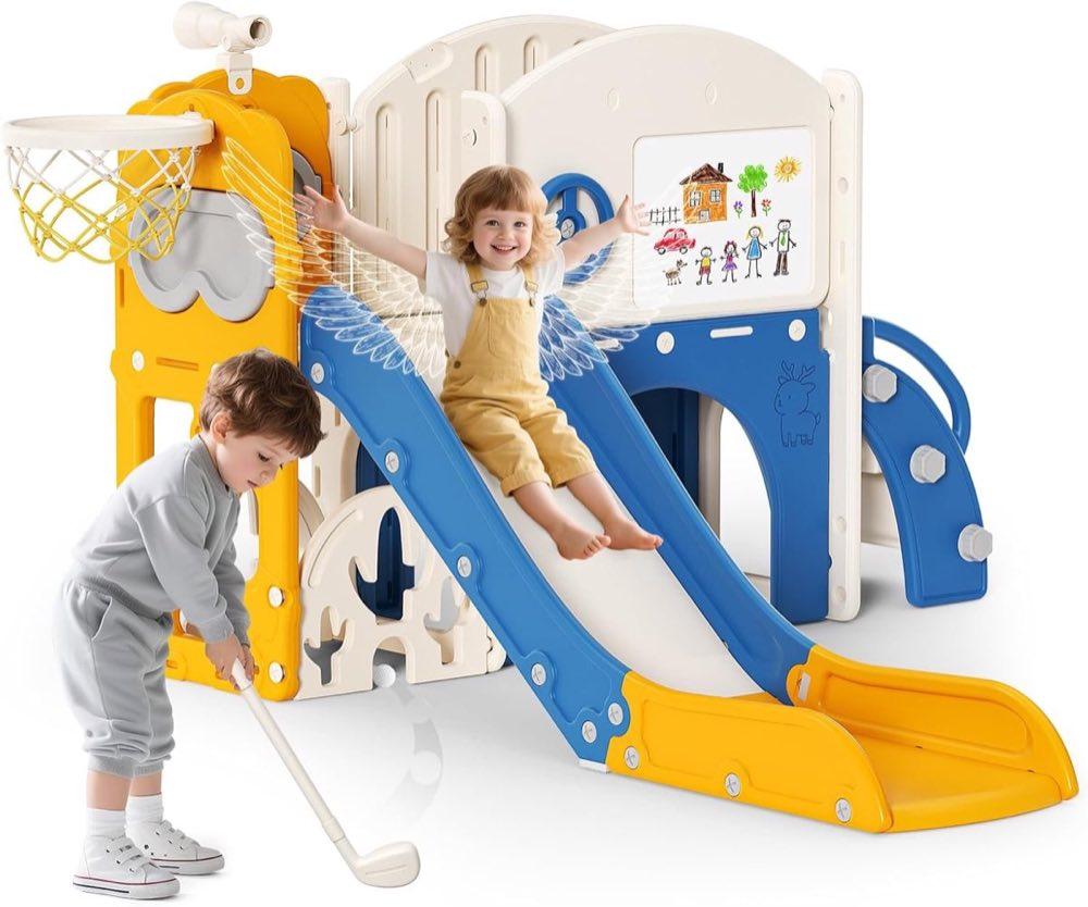 Lubirayi 10-in-1 Rutsche mit Golf