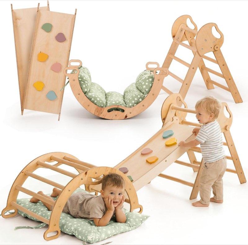 Goodevas TD003bgp beige mit grünem Kissen