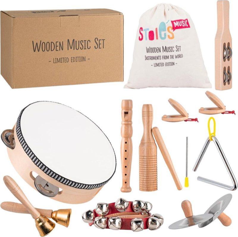 Stoie's Stoie's Holz-Percussion-Set TM2033