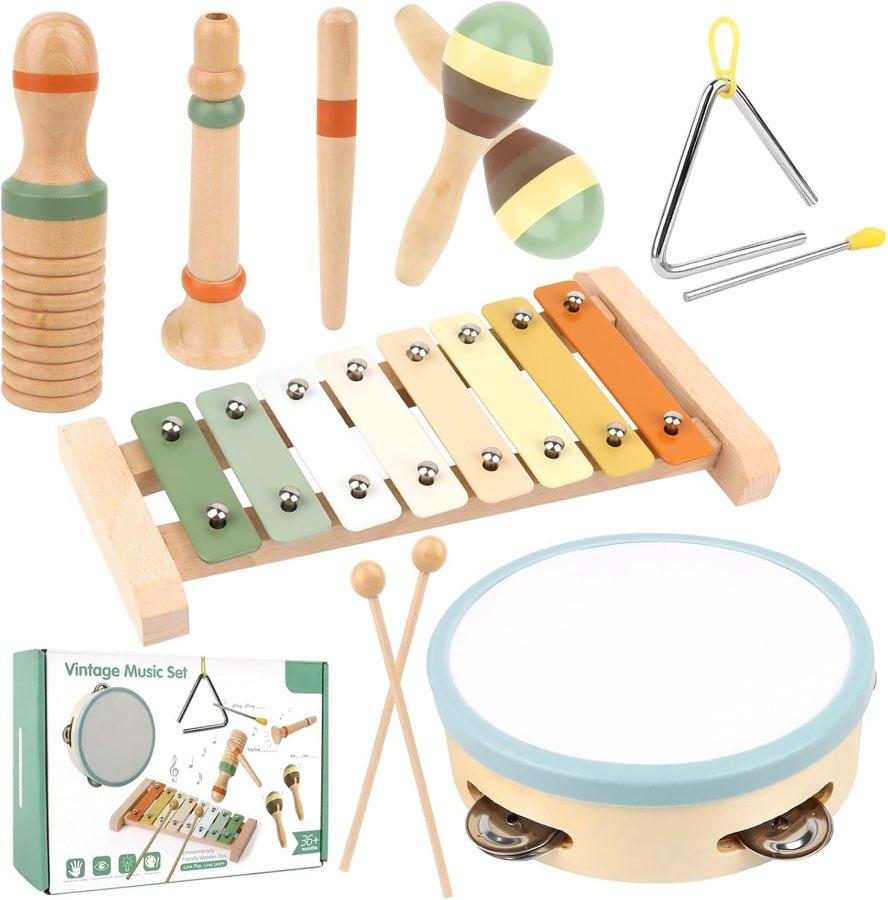 KUOFANY Holz-Percussion-Set