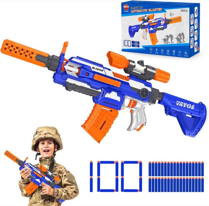 VATOS VATOS Elektrischer Blaster, 100 Pfeile