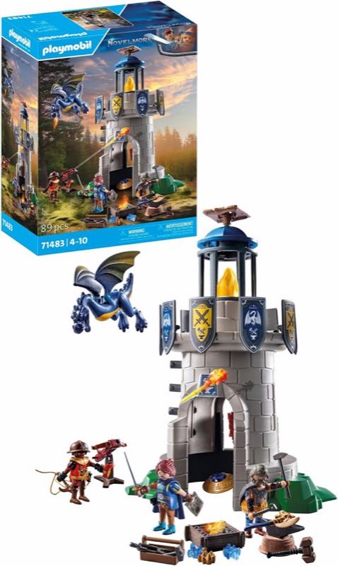 PLAYMOBIL PLAYMOBIL Novelmore 71483 Ritterturm mit Schmied und Drache