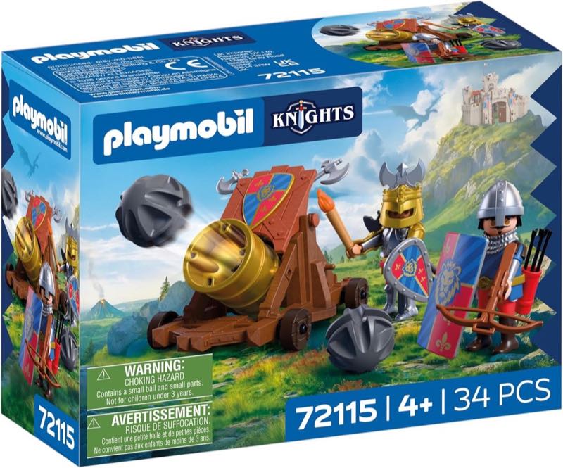 PLAYMOBIL Knights 72115 Schusswaffe der Löwenritter