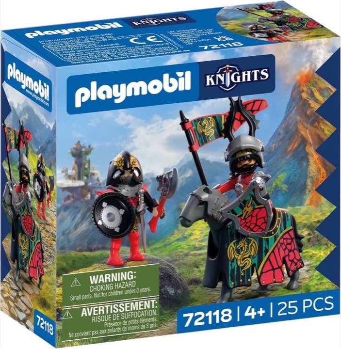 PLAYMOBIL Knights 72118 Anführer der Drachenritter