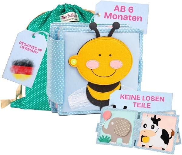 Jolly Designs Jolly Designs Mini Quiet Book Kleine Biene